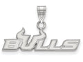 LogoArt Sterling Silver University Of South Florida Small Pendant Necklace
