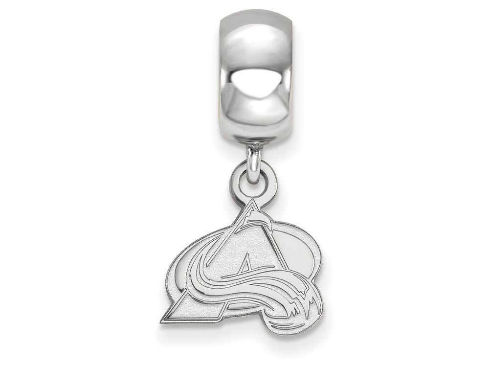 LogoArt Sterling Silver Colorado Avalanche Bead Charm Charm Xs Dangle Bead Charm