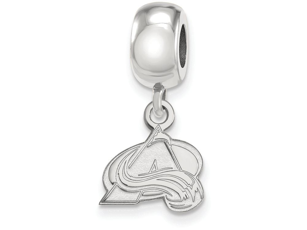 LogoArt Sterling Silver Colorado Avalanche Bead Charm Charm Xs Dangle Bead Charm