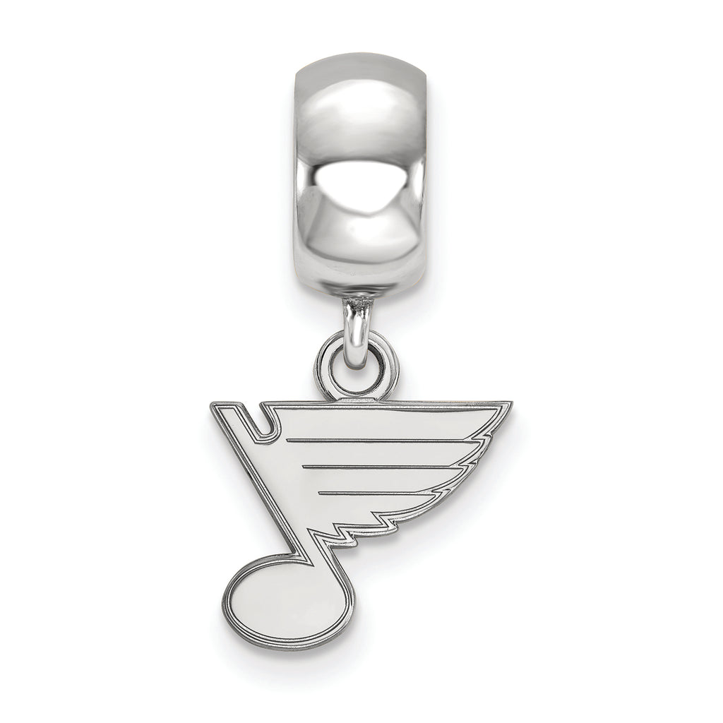 LogoArt Sterling Silver St. Louis Blues Bead Charm Charm Xs Dangle Bead Charm