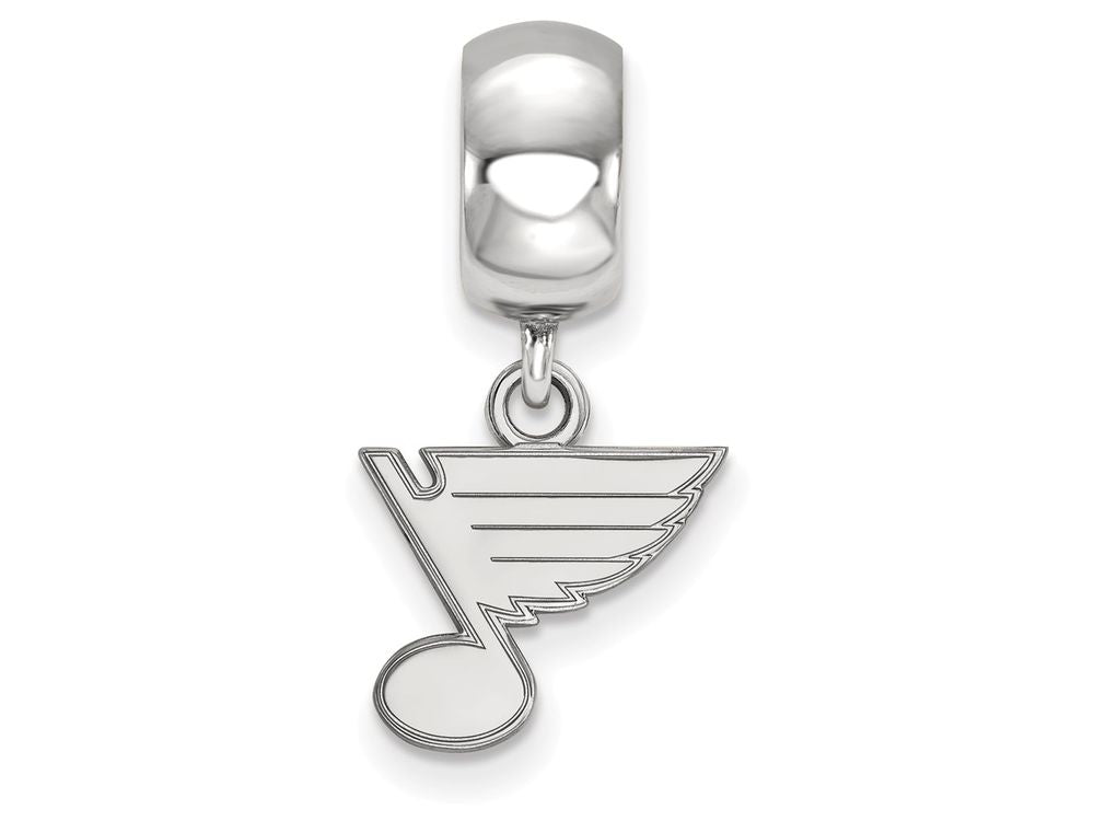 LogoArt Sterling Silver St. Louis Blues Bead Charm Charm Xs Dangle Bead Charm