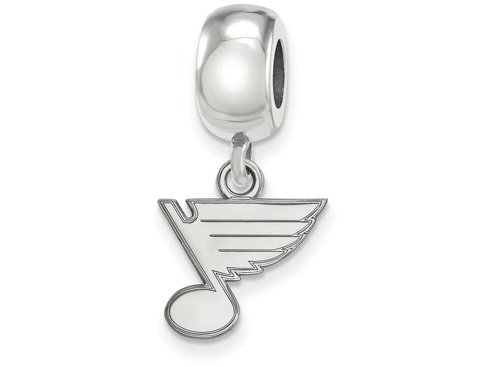LogoArt Sterling Silver St. Louis Blues Bead Charm Charm Xs Dangle Bead Charm