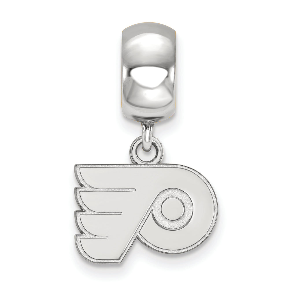 LogoArt Sterling Silver Philadelphia Flyers Bead Charm Charm Xs Dangle Bead Charm