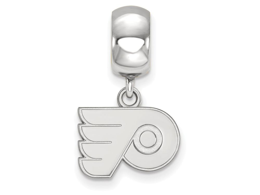 LogoArt Sterling Silver Philadelphia Flyers Bead Charm Charm Xs Dangle Bead Charm