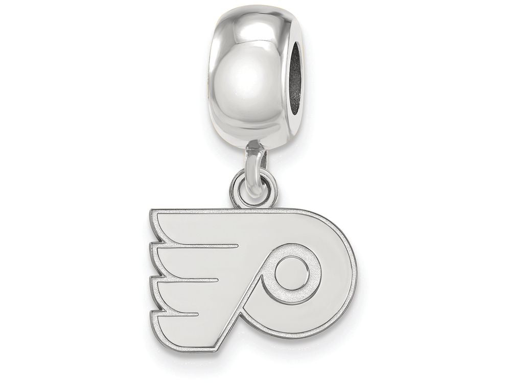 LogoArt Sterling Silver Philadelphia Flyers Bead Charm Charm Xs Dangle Bead Charm
