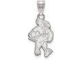 LogoArt Sterling Silver Iowa State University Large Pendant Necklace