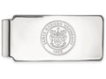 Logoart 925 Sterling Silver James Madison University Money Clip Crest