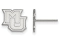 LogoArt Sterling Silver Marquette University Xs Post Earrings