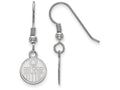 Logoart 925 Sterling Silver Edmonton Oilers Extra Small Dangle Earrings Wire