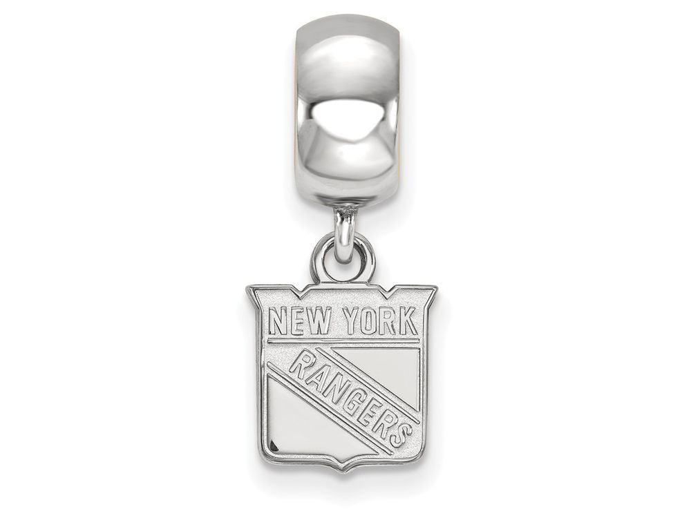 LogoArt Sterling Silver New York Rangers Bead Charm Charm Xs Dangle Bead Charm