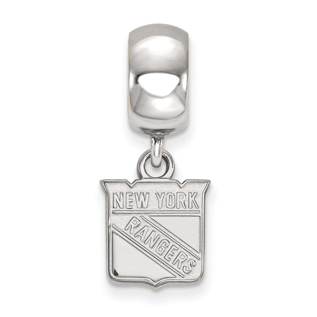 LogoArt Sterling Silver New York Rangers Bead Charm Charm Xs Dangle Bead Charm