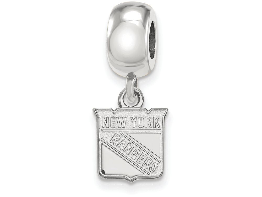 LogoArt Sterling Silver New York Rangers Bead Charm Charm Xs Dangle Bead Charm