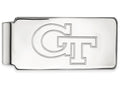 Logoart 925 Sterling Silver Georgia Institute Of Technology Money Clip