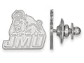 LogoArt Sterling Silver James Madison University Lapel Pin