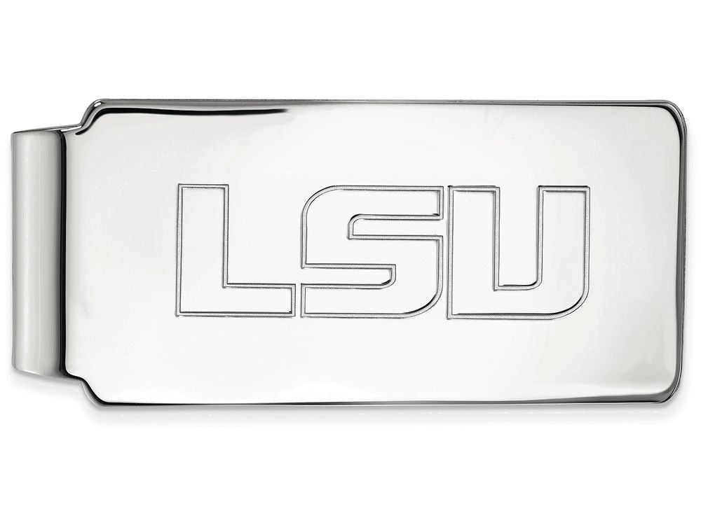 Logoart 925 Sterling Silver Louisiana State University Money Clip