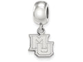 LogoArt Sterling Silver Marquette University Bead Charm Charm Xs Dangle Bead Charm