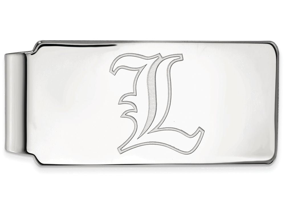 Logoart 925 Sterling Silver University Of Louisville Money Clip