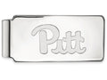 Logoart 925 Sterling Silver University Of Pittsburgh Money Clip