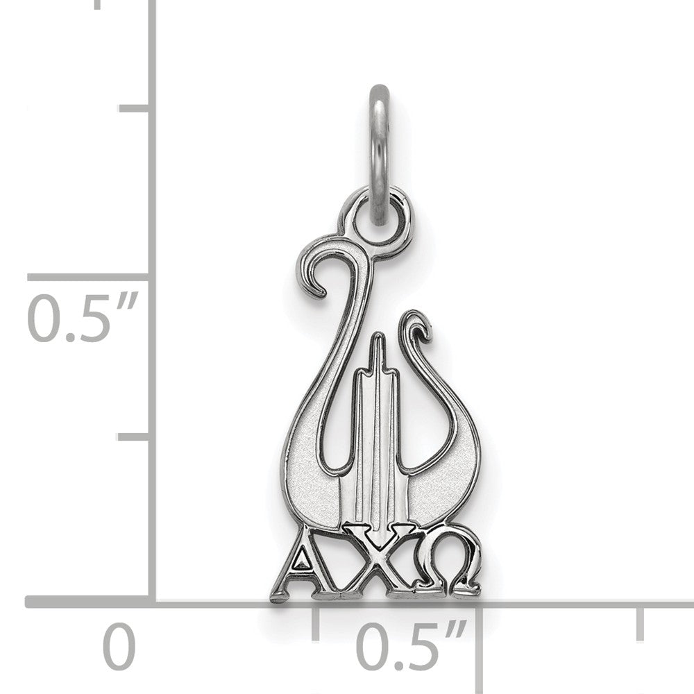 LogoArt Sterling Silver United States Air Force Academy Medium Pendant Necklace