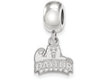 LogoArt Sterling Silver Baylor University Bead Charm Charm Xs Dangle Bead Charm