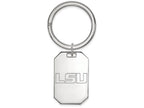 Logoart 925 Sterling Silver Louisiana State University Key Chain