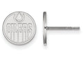 Logoart 925 Sterling Silver Edmonton Oilers Extra Small Post Earrings
