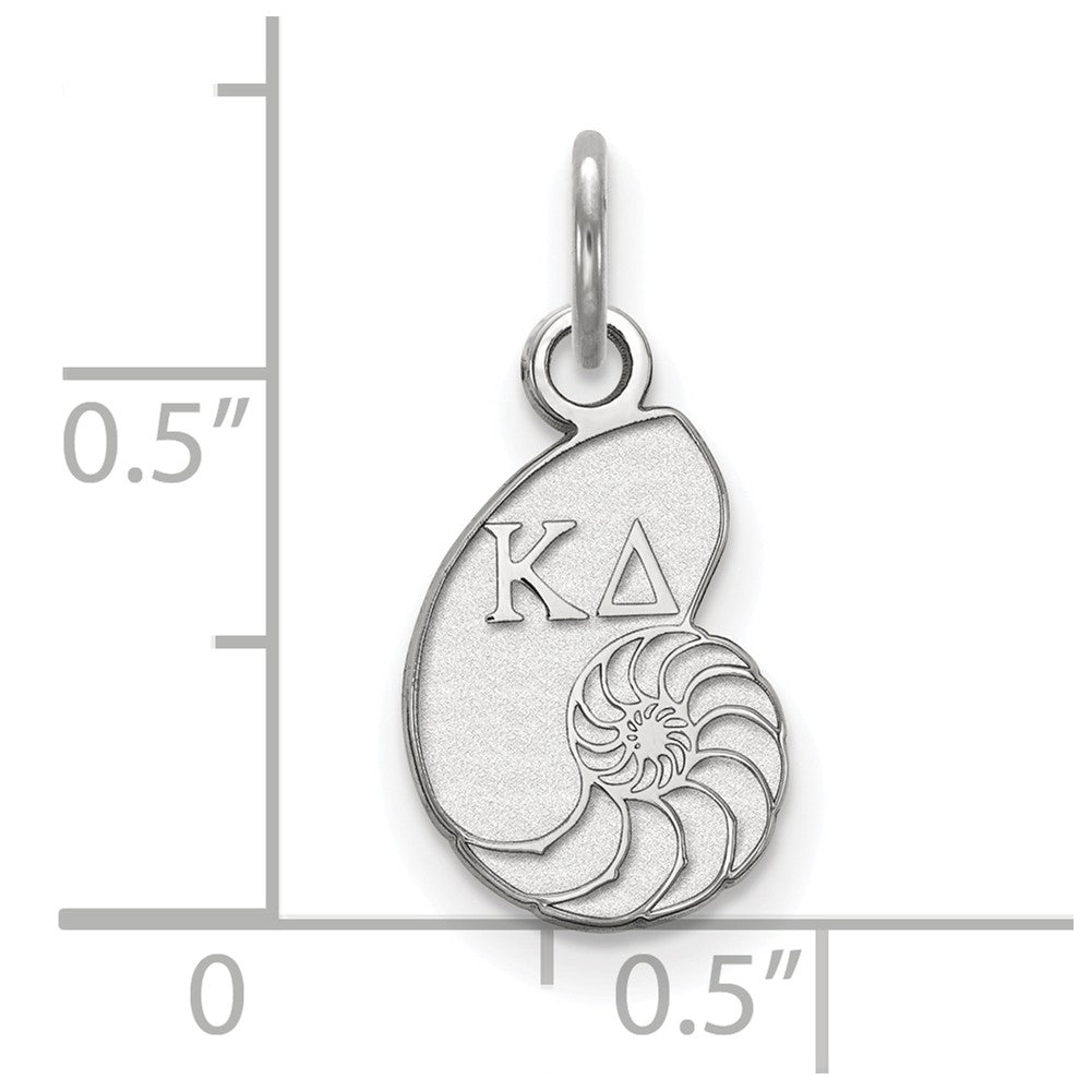 LogoArt Sterling Silver Ohio University Small Pendant Necklace