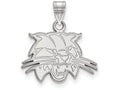 LogoArt Sterling Silver Ohio University Small Pendant Necklace