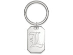 Logoart 925 Sterling Silver University Of Louisville Key Chain