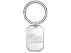 Logoart 925 Sterling Silver University Of Pittsburgh Key Chain