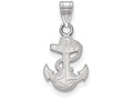 LogoArt Sterling Silver Navy Small Pendant Necklace