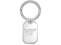 Logoart 925 Sterling Silver Virginia Tech Key Chain
