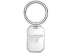 Logoart 925 Sterling Silver Virginia Tech Key Chain