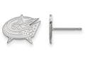 Logoart 925 Sterling Silver Columbus Blue Jackets Extra Small Post Earrings