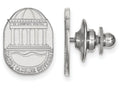 LogoArt Sterling Silver Coastal Carolina University Crest Lapel Pin