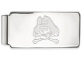 Logoart 925 Sterling Silver East Carolina University Money Clip