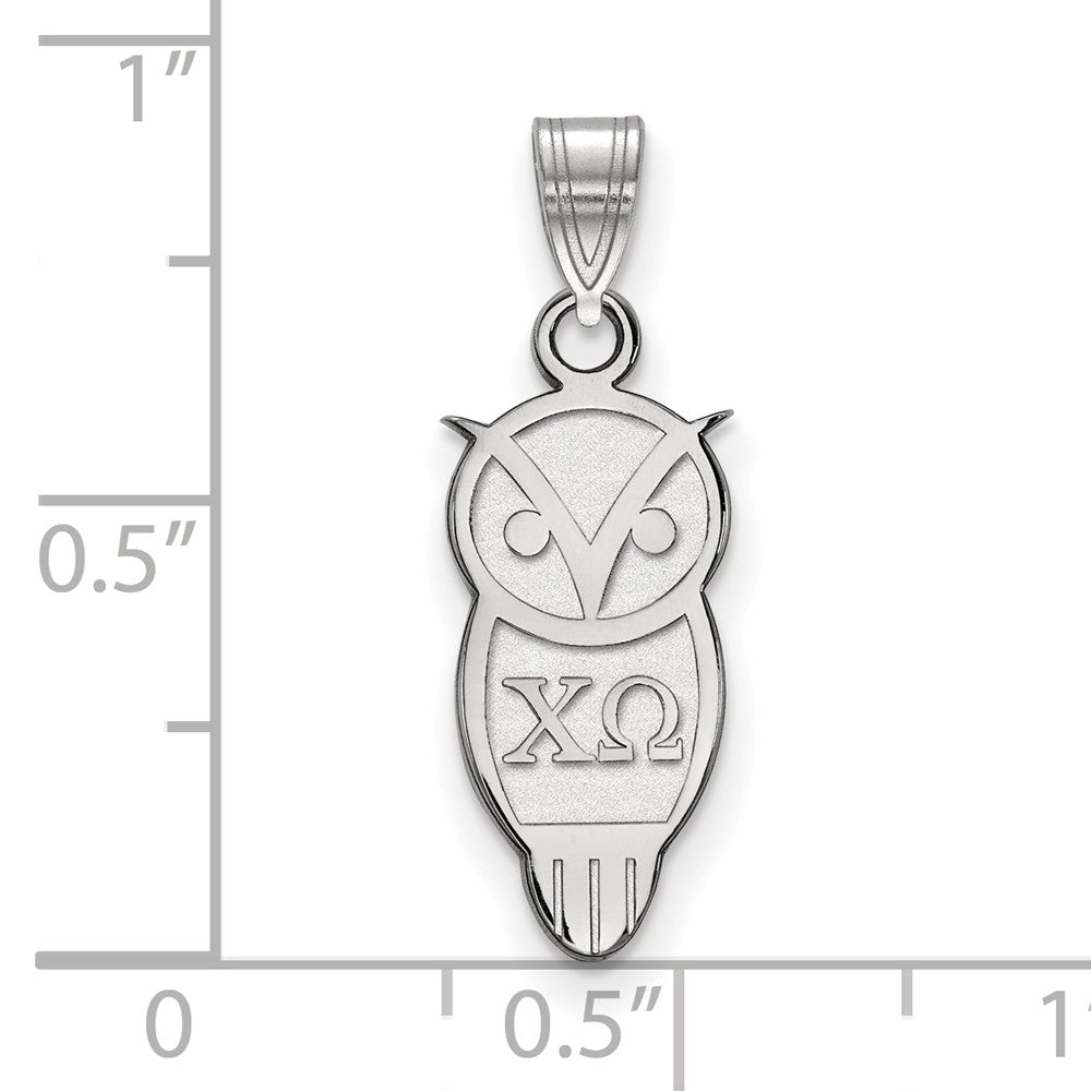 LogoArt Sterling Silver Baylor University Xs Pendant Necklace