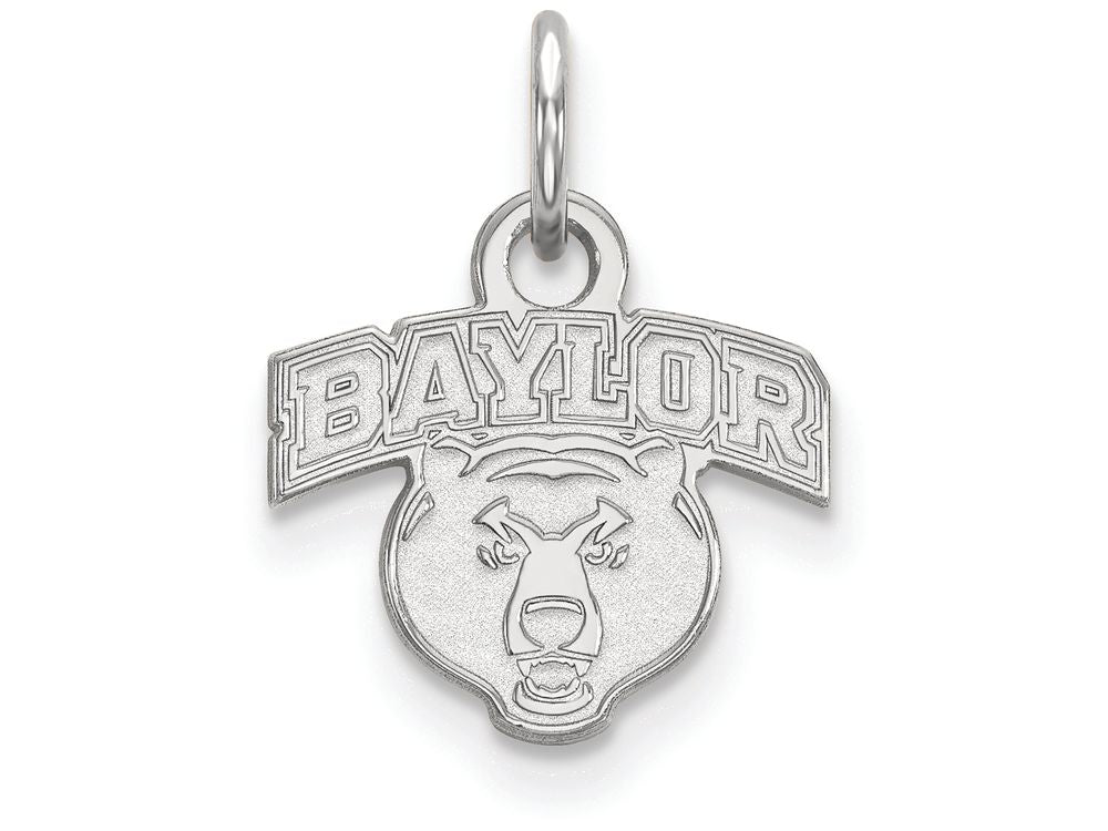 LogoArt Sterling Silver Baylor University Xs Pendant Necklace