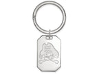Logoart 925 Sterling Silver East Carolina University Key Chain