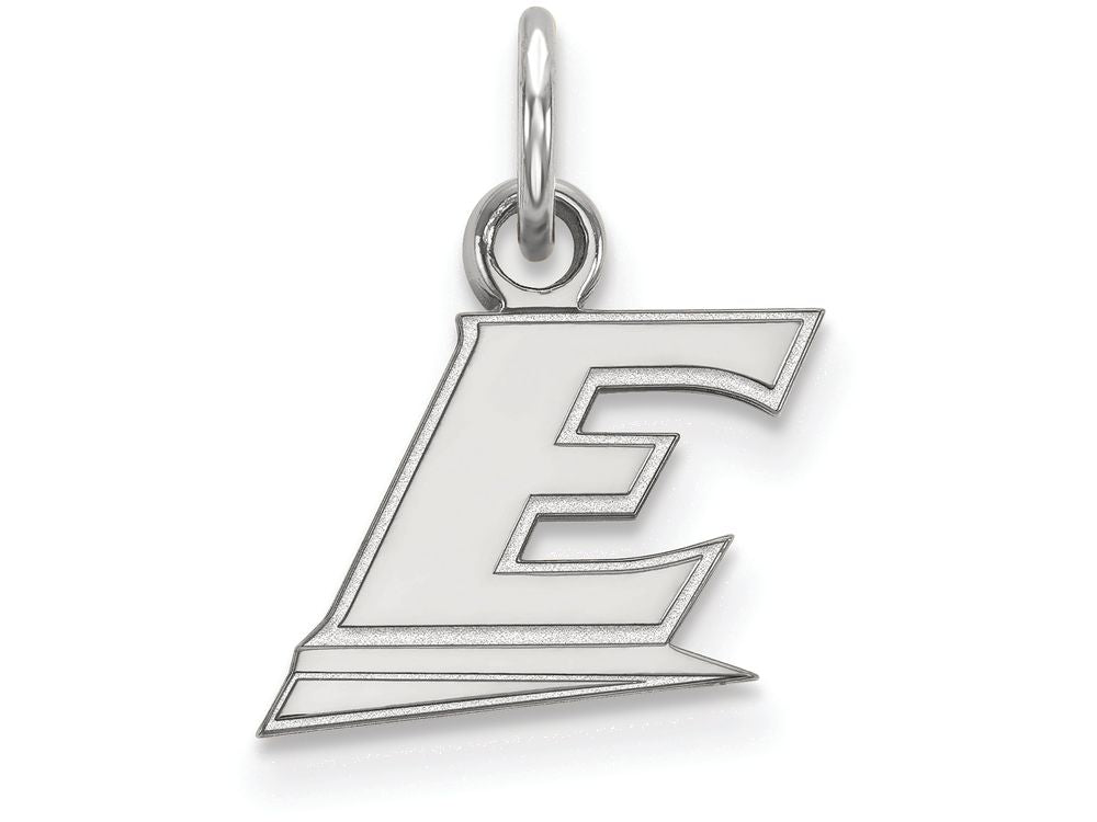 LogoArt Sterling Silver Eastern Kentucky University Xs Pendant Necklace