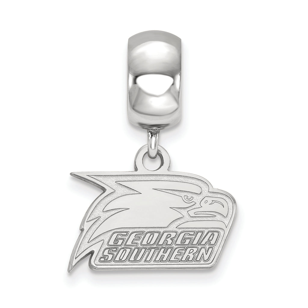 LogoArt Sterling Silver Georgia Southern University Xs Bead Charm Dangle Bead Charm Charm