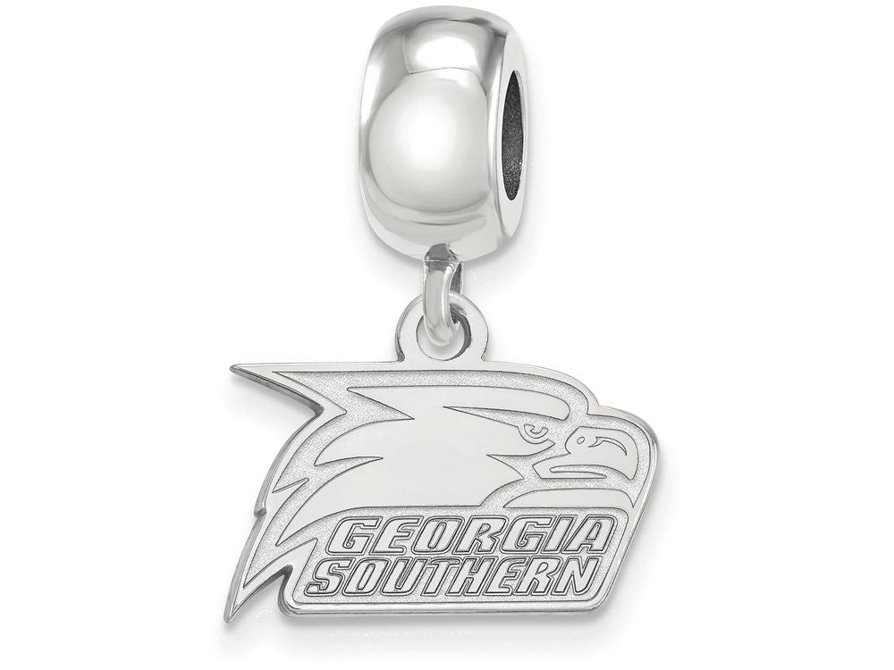 LogoArt Sterling Silver Georgia Southern University Xs Bead Charm Dangle Bead Charm Charm