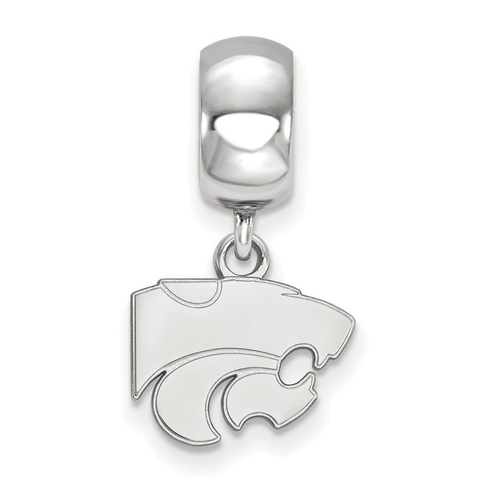 LogoArt Sterling Silver Montana State University Medium Enamel Pendant Necklace