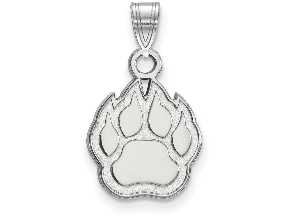 LogoArt Sterling Silver Northern Illinois University Small Pendant Necklace