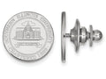 LogoArt Sterling Silver Southern Illinois University Crest Lapel Pin