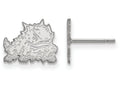 LogoArt Sterling Silver Texas Christian University Xs Post Earrings