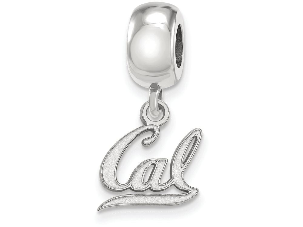 LogoArt Sterling Silver University Of California Berkeley Bead Charm Charm Xs Dangle Bead Charm