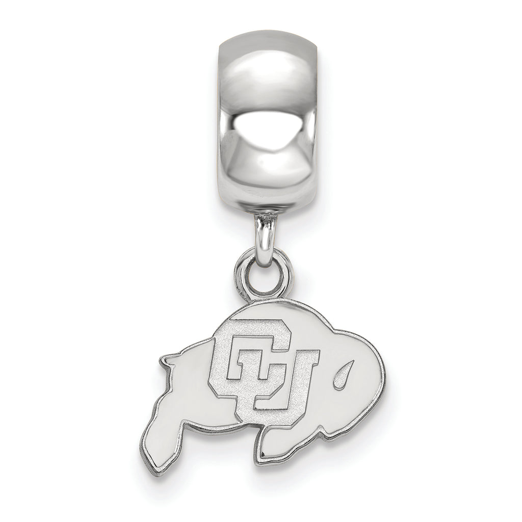 LogoArt Sterling Silver University Of Colorado Bead Charm Charm Xs Dangle Bead Charm