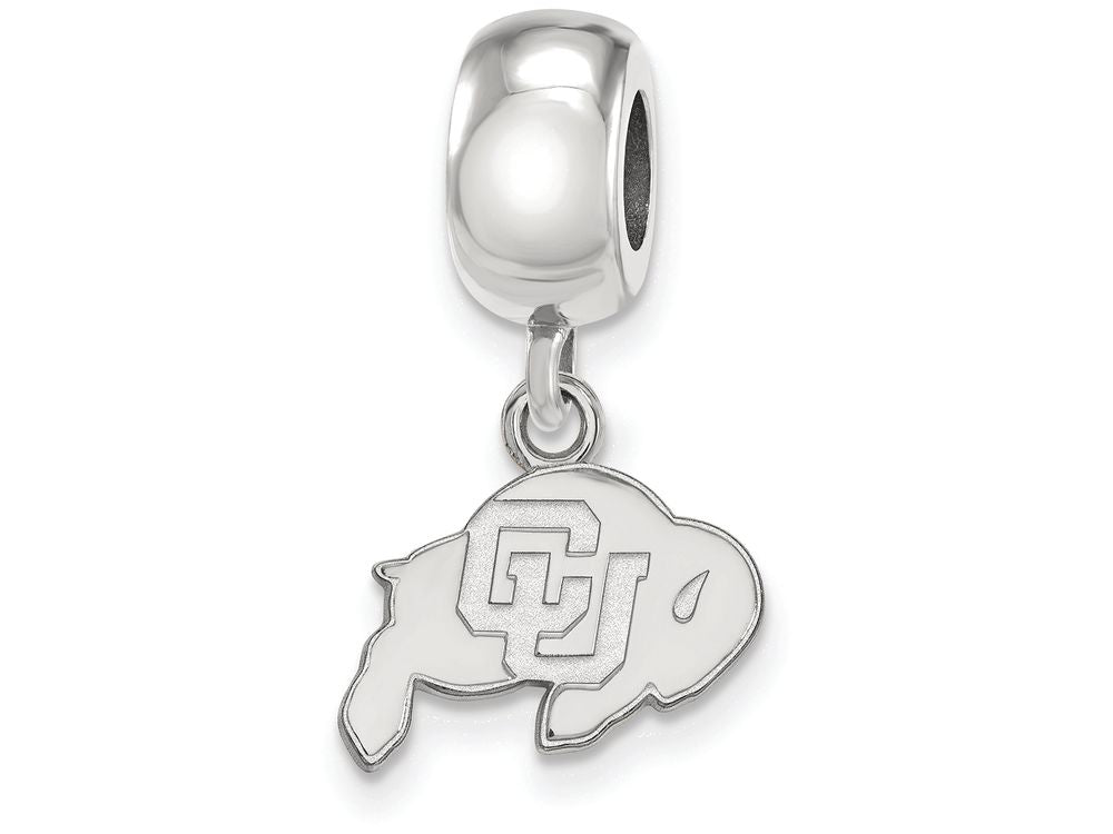 LogoArt Sterling Silver University Of Colorado Bead Charm Charm Xs Dangle Bead Charm