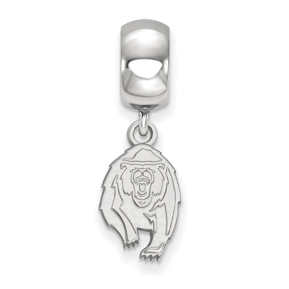 LogoArt Sterling Silver East Carolina University Small Dog Tag Pendant Necklace